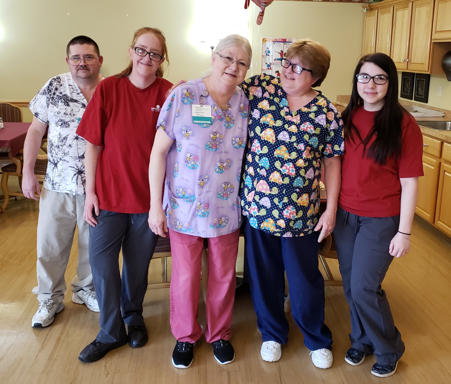 Lafayette Pointe Honors Retiring Team Member